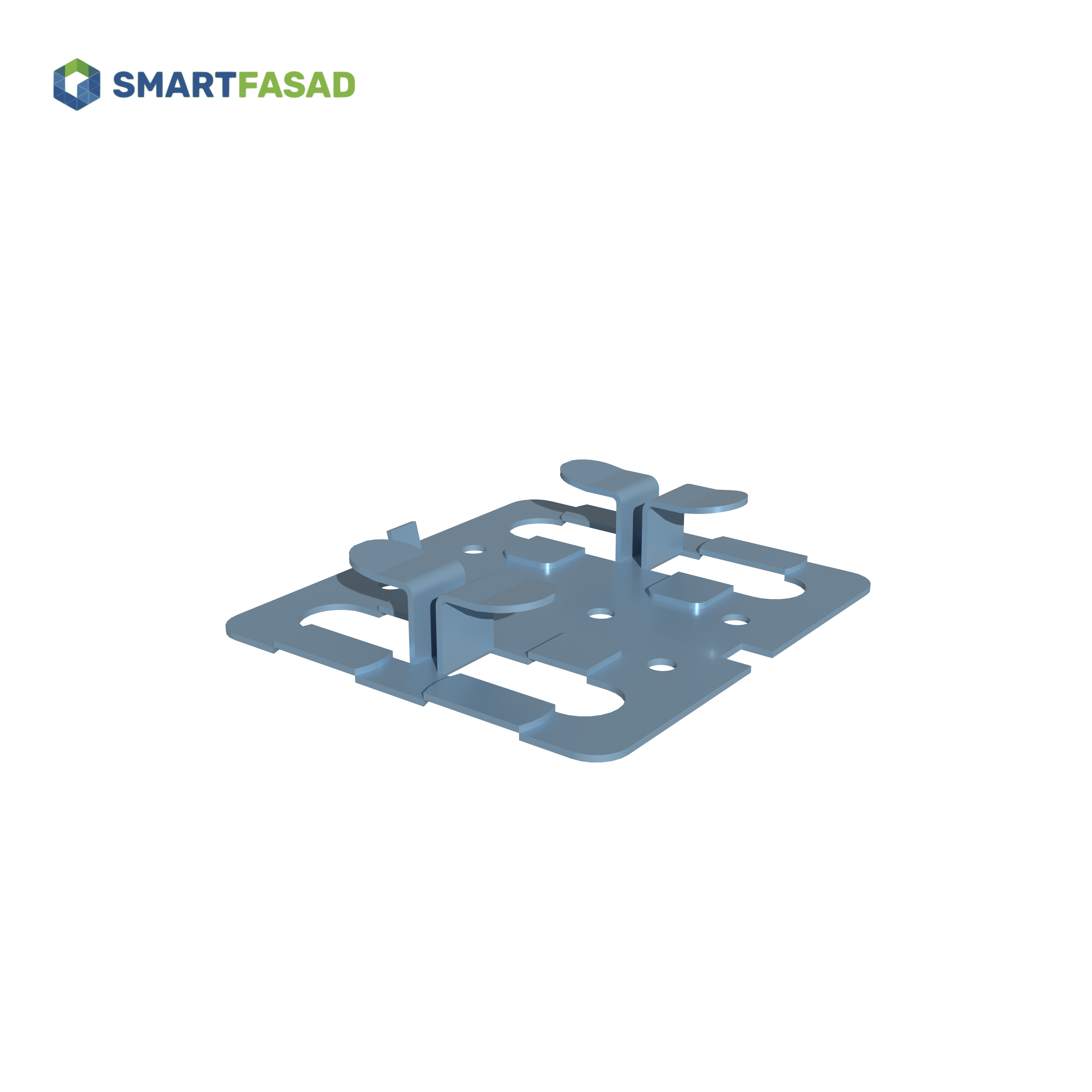 Кляммер рядовой для крепления керамогранита
